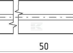 Pasador elástico Ø3x50 mm
