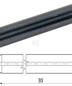 Pasador elástico, Ø5x30 mm, alta resistencia, ISO8752