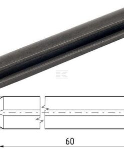 Pasador elástico, Ø10x60 mm, alta resistencia, ISO8752