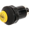 Pulsador, bloqueo del diferencial, redondo, amarillo