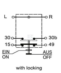 Pulsador, en blanco, redondo, verde