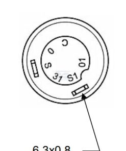 Pulsador, pantalla de reloj, redondo, verde