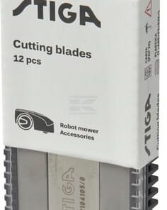 Kit 12 razors + 12 screws