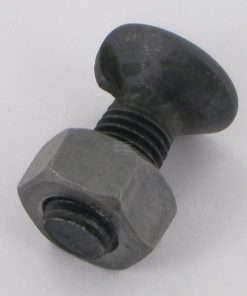 Tornillo arado 1 muesca M11x30 + tuerca