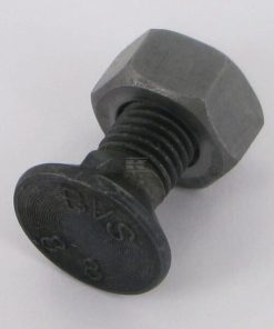 Tornillo arado 1 muesca M11x30 + tuerca