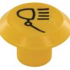 Emblema, luz de trabajo, redondo, amarillo