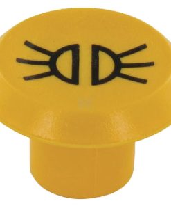 Emblema, luz de posición, redondo, amarillo