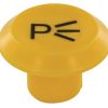 Emblema, luz de posición, redondo, amarillo