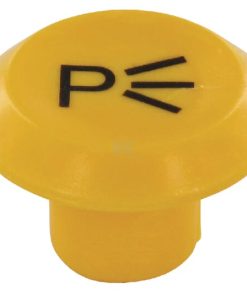 Emblema, luz de posición, redondo, amarillo