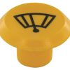 Emblema, limpiaparabrisas de intervalos, redondo, amarillo