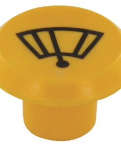 Emblema, limpiaparabrisas de intervalos, redondo, amarillo