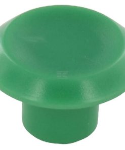 Emblema, en blanco, redondo, verde