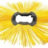 Rotary brush PVC