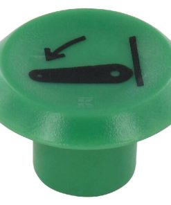 Emblema, articulación de elevación, redondo, verde