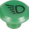 Emblema, luz de trabajo, redondo, verde