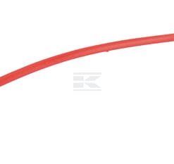 Tapa de plástico rojo