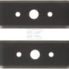 Cuchilla para mulching (2 uds.) 98cm Stiga