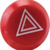 Emblema, luces de emergencia, redondo, rojo