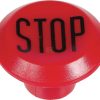 Emblema, Stop, redondo, rojo