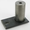 Hinge pin valve