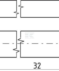 Chaveta 6x6x32 8 Chaveta 6x6x32