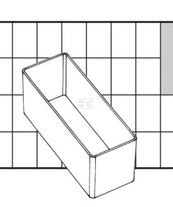 Caja almacenaje 109x39x47mm
