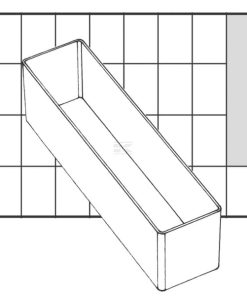 Caja almacenaje 163x39x47mm