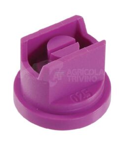 Tobera estándar, doble, chorro plano SM 110° 025 violeta plástico Agrotop