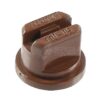 Tobera estándar, doble, chorro plano SM 110° 05 marrón plástico Agrotop