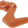 Soporte plástico naranja 3 Soporte plástico naranja