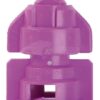 Tobera anti-deriva, venturi, doble chorro plano TDHS 110° 025 violeta cerámica Agrotop