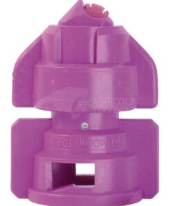 Tobera anti-deriva, venturi, doble chorro plano TDHS 110° 025 violeta cerámica Agrotop