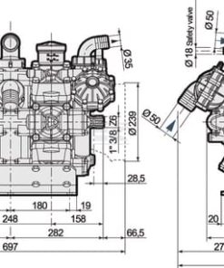 AR 500 bp Twin AP C/C BlueFlex