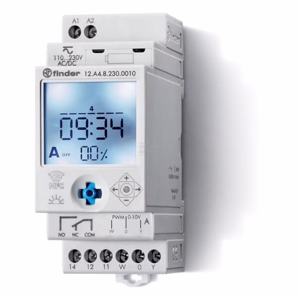 Time Switch klok 0-10V 230VAC 2 Time Switch klok 0-10V 230VAC