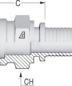 Racor para engastar DN40 - 42L/M52