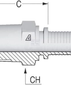 Racor para engastar DN50-MC2