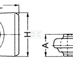 Bola soldadura plana 28,8 mm