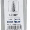 Broca 7,0 mm HSS-DIN 338-G TURBO STEP