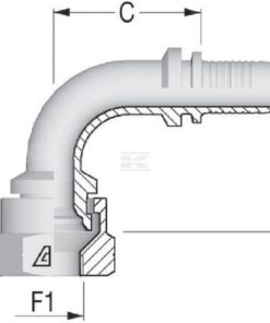 Racor para engastar 3/4" BSP