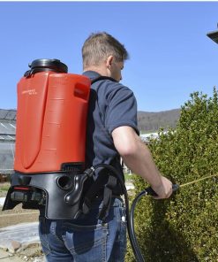 Pulverizador de mochila (15 litros) con batería, con cargador EU REA 15 AC1,