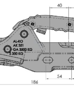 Enganche esf. AK351-351ZA D50