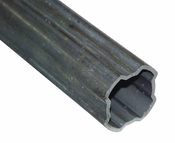 Tubo exterior perfil cuadrado SFT, S6 Øext. 47,9 mm, Øint. 53,9 mm - 3,00 mm L: 3000 mm gran ángulo Bondioli&Pavesi