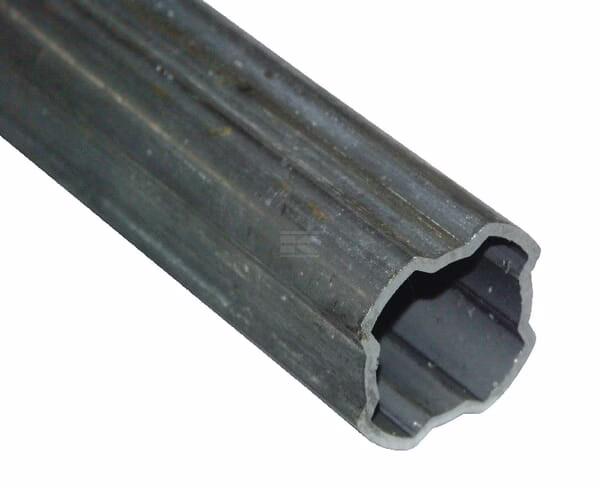 Tubo interior perfil cuadrado SFT recubierto, S2 Øext. 33,6 mm, Øint. 40,1 mm - 3,25 mm L: 1000 mm gran ángulo Bondioli&Pavesi