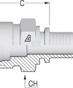 Racor M NS-DN20-20S-M30x2 3 Racor M NS-DN20-20S-M30x2