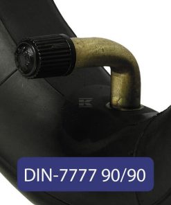 Cámara para llanta de Ø 5", 11x4.00-5, válvula a 90°, 90° al tubo, Kramp