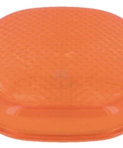 Montaje de luz naranja