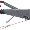 Lanza de remolque con freno 100 mm cuadrado 251S