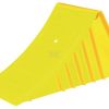 Plastic wedge, yellow, 470 x 200 x 158