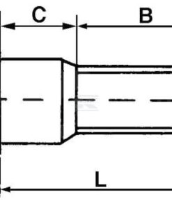 Tornillo cabezal brida M8x45-1.25mm 10.9 (10 uds.)