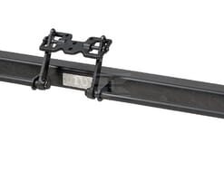 Axle with brakes